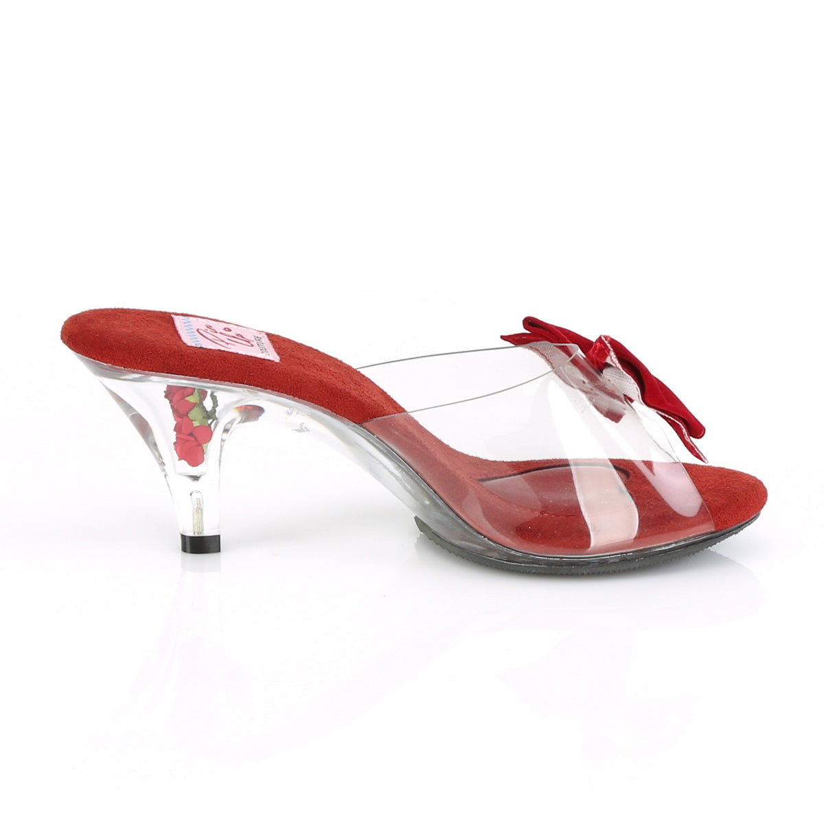 Pin Up Couture Pompe da donna BELLE-301Bow CLR-RED / CLR