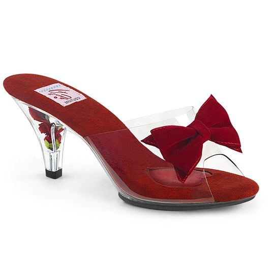 Pin Up Couture Pompe da donna BELLE-301Bow CLR-RED / CLR