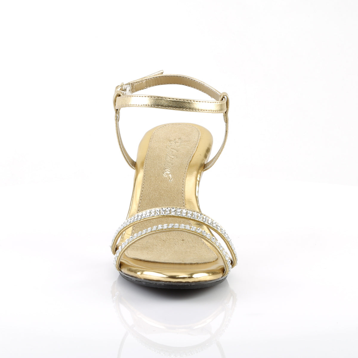 Fabulicious Sandali da donna BELLE-316 Gold Met PU / CLR