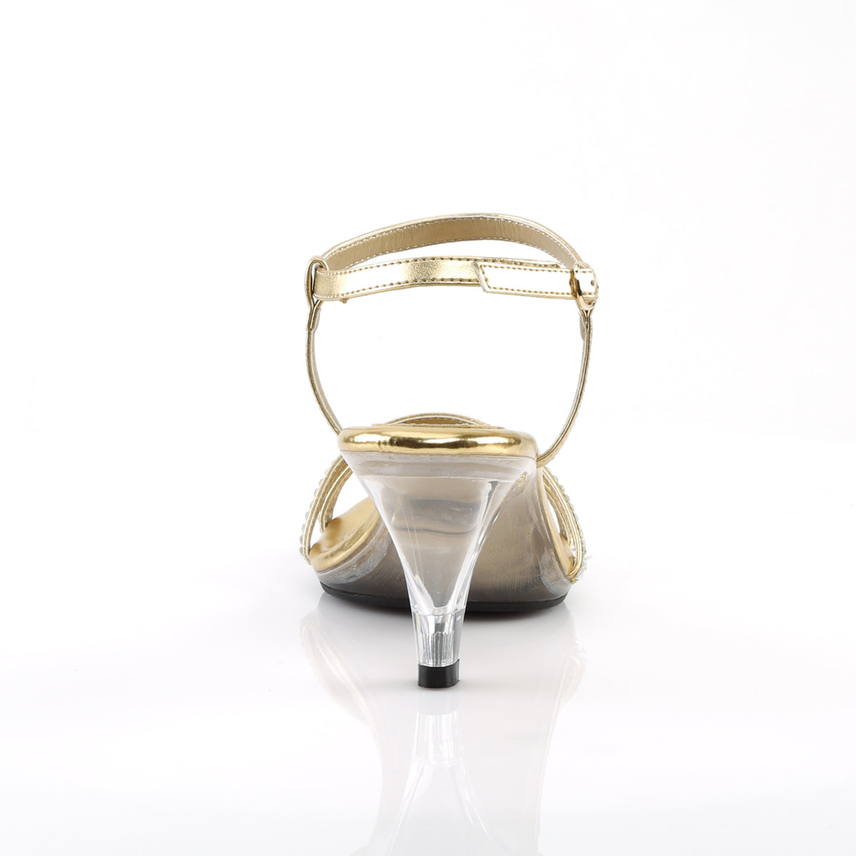 Fabulicious Sandali da donna BELLE-316 Gold Met PU / CLR