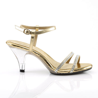 Fabulicious Sandali da donna BELLE-316 Gold Met PU / CLR