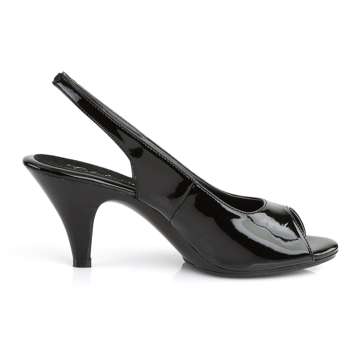 Fabulicious Sandali da donna BELLE-368 BLK PAT / BLK