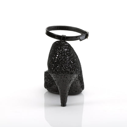 Fabulicious Sandali da donna BELLE-381G BLK Glitter / Blk glitter