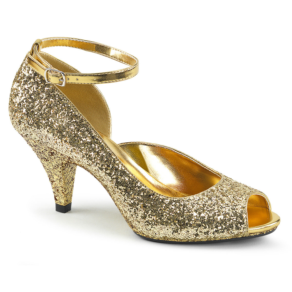 Fabulicious Sandali da donna BELLE-381g glitter oro / glitter oro