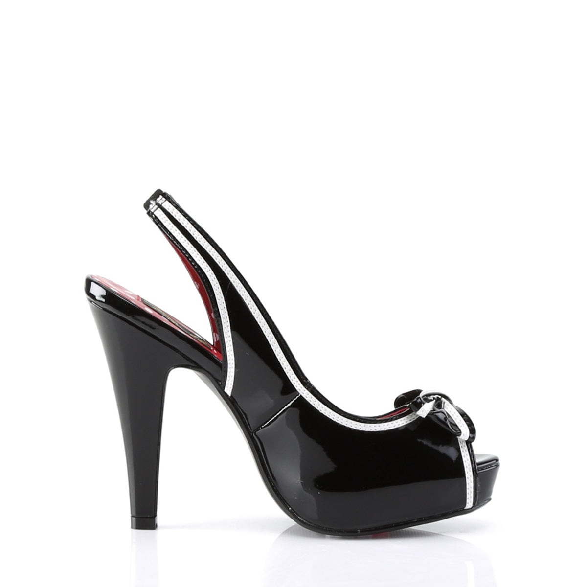 Pin Up Couture Womens Pumps BETTIE-05 Blk Pat