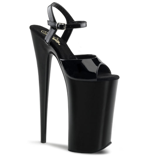 Pleaser Womens Sandals BEYOND-009 Blk/Blk
