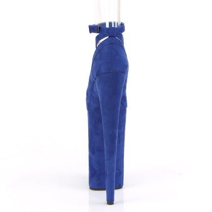 Pleaser Sandali da donna BEYOND-087FS Royal Blue F. Suede / Royal Blue F.Suede