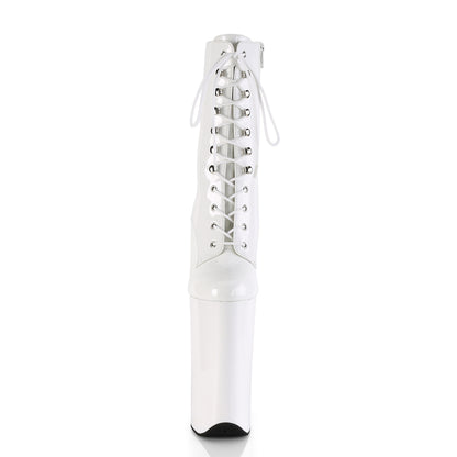Pleaser Stivaletti da donna BEYOND-1020 WHT Pat / Wht