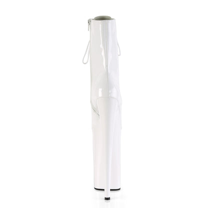 Pleaser Stivaletti da donna BEYOND-1020 WHT Pat / Wht