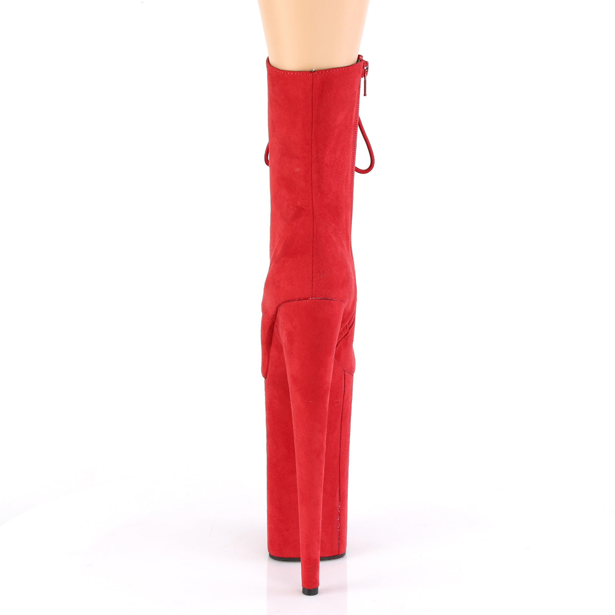 Pleaser Stivaletti da donna BEYOND-1020FS RED FAUX SOMEDE / ROSSO FAUX SOMEDE