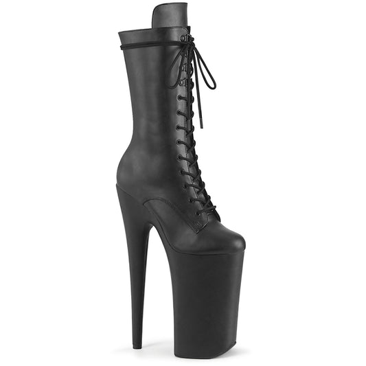 Pleaser  Stivali alla caviglia BEYOND-1050wr blk in pelle finta/pelle faux BLK