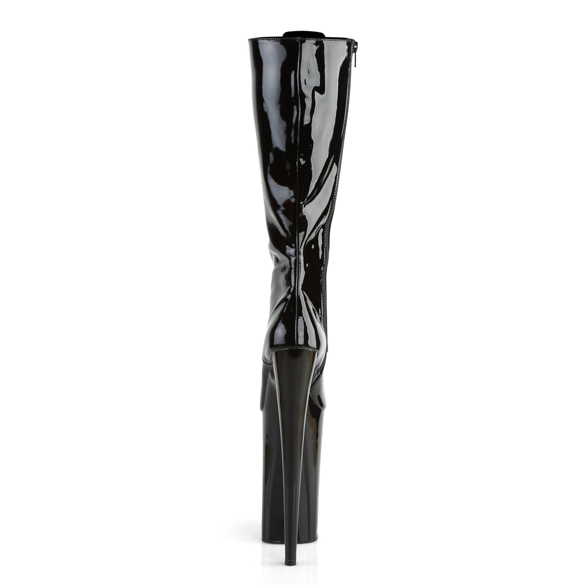 Pleaser Womens Boots BEYOND-2020 Blk Pat/Blk