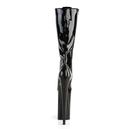 Pleaser Womens Boots BEYOND-2020 Blk Pat/Blk