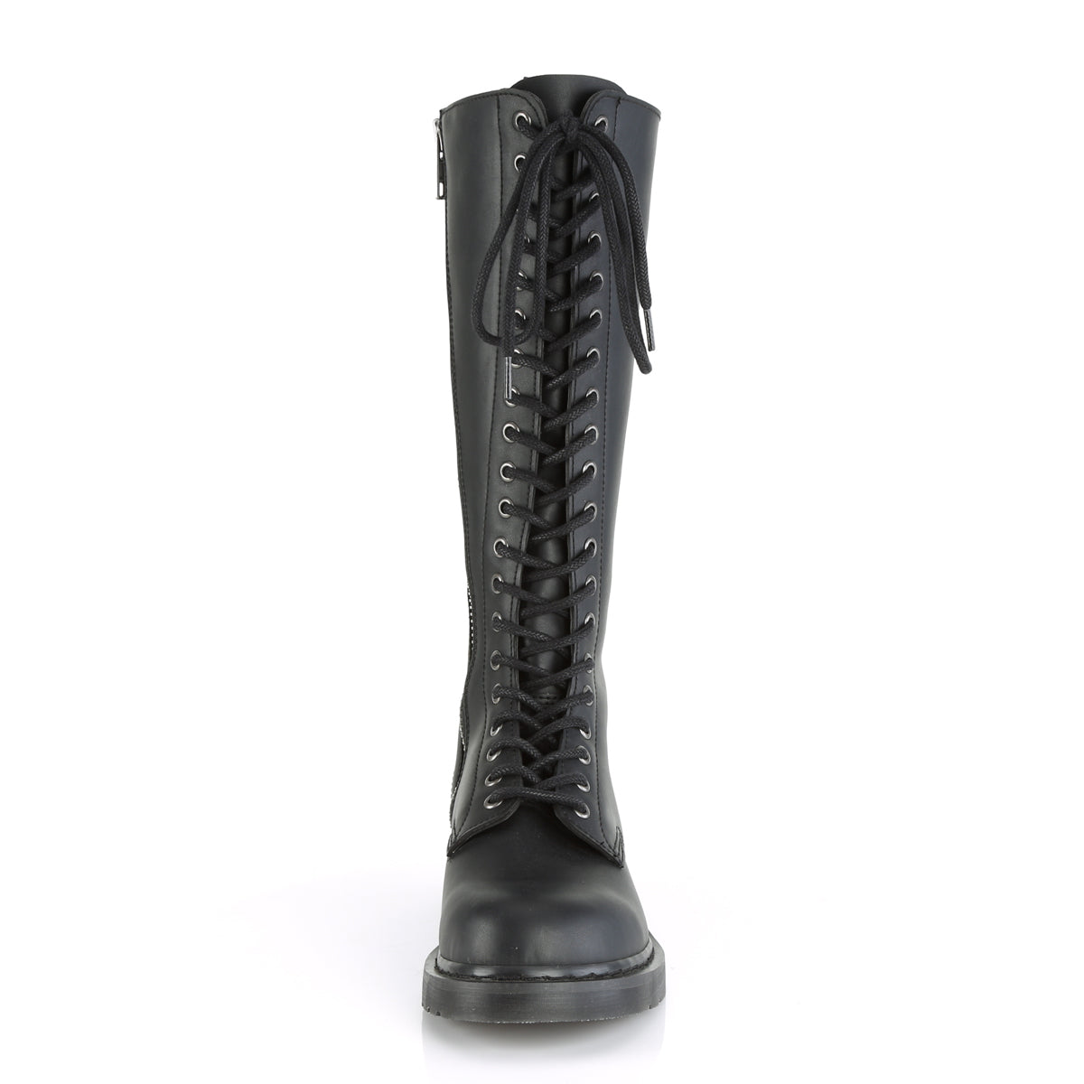 DemoniaCult Stivali da uomo BOLT-400 pelle vegana BLK