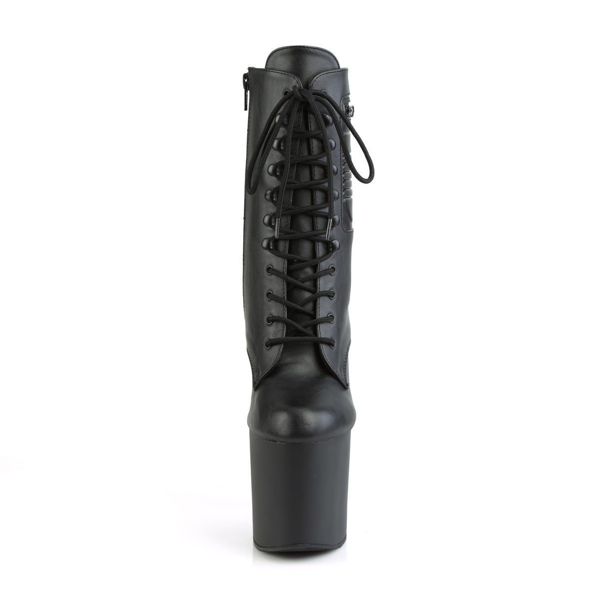 Pleaser Stivaletti da donna BONDGIRL-1020PK BLK PELLE PELLE / BLK MATTE