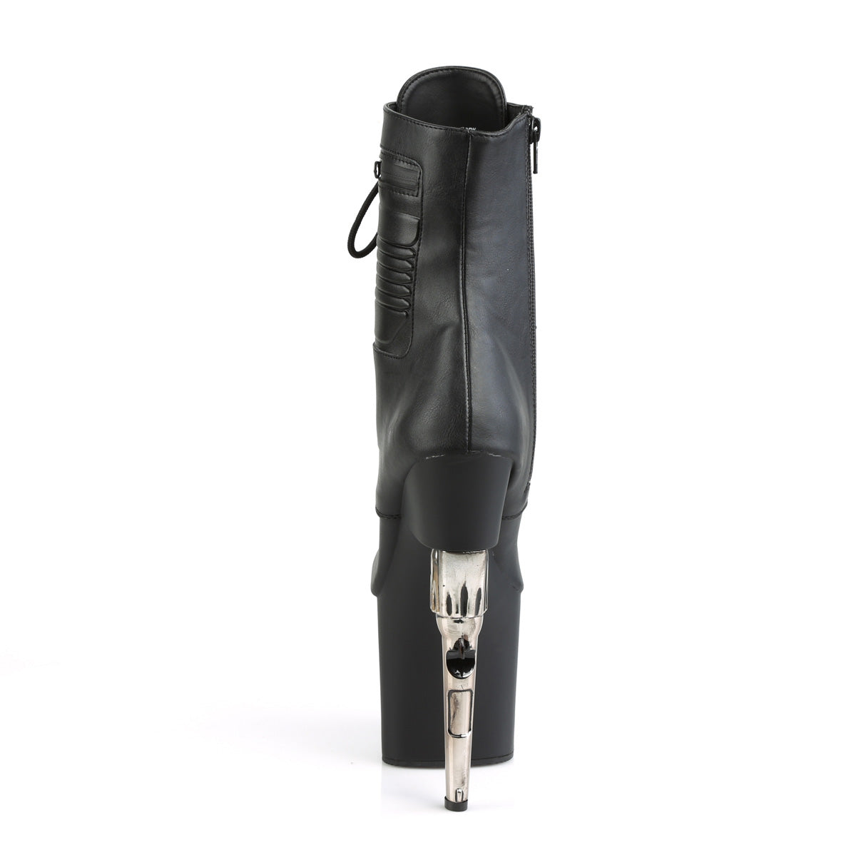 Pleaser Stivaletti da donna BONDGIRL-1020PK BLK PELLE PELLE / BLK MATTE