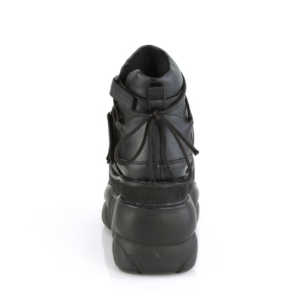 DemoniaCult Stivali da uomo BOXER-13 pelle vegana BLK