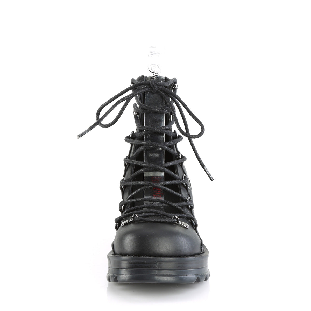 DemoniaCult  Pumps BRATTY-32 Blk Vegan Leather