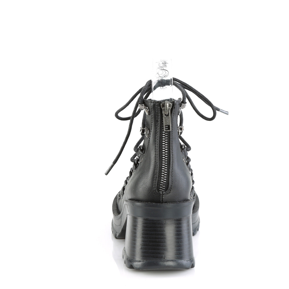 DemoniaCult  Pumps BRATTY-32 Blk Vegan Leather