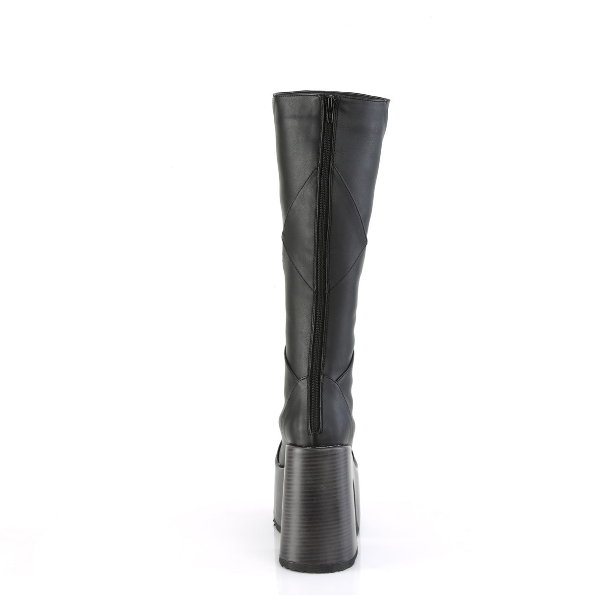 DemoniaCult  Stivali CAMEL-280 pelle vegana BLK