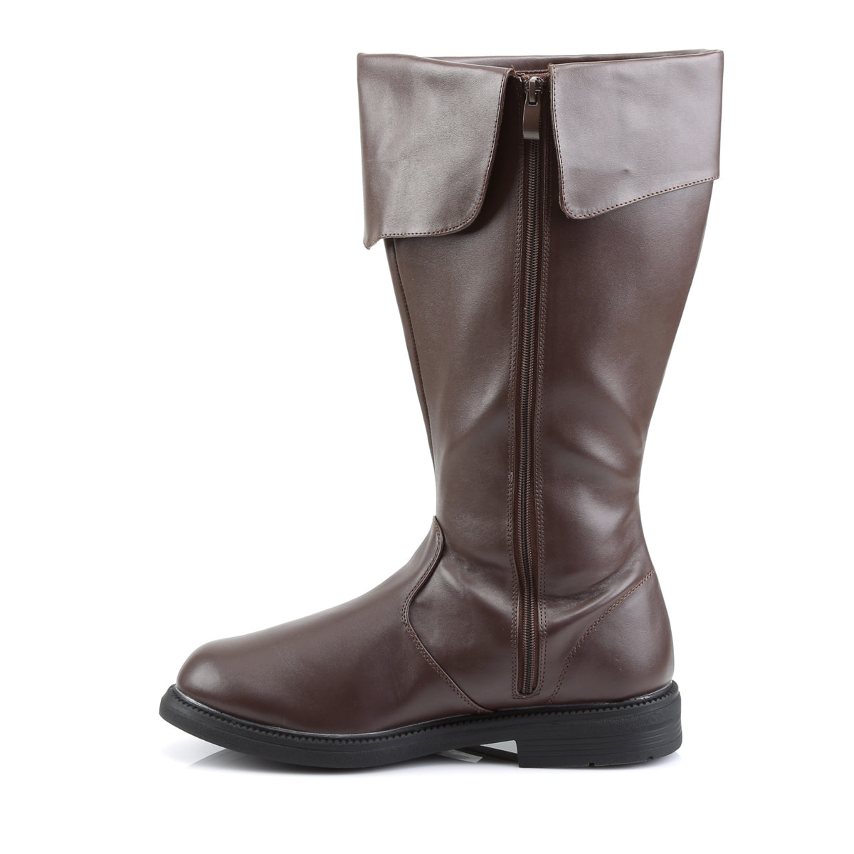 Funtasma Stivali da uomo Captain-105 Brown PU.