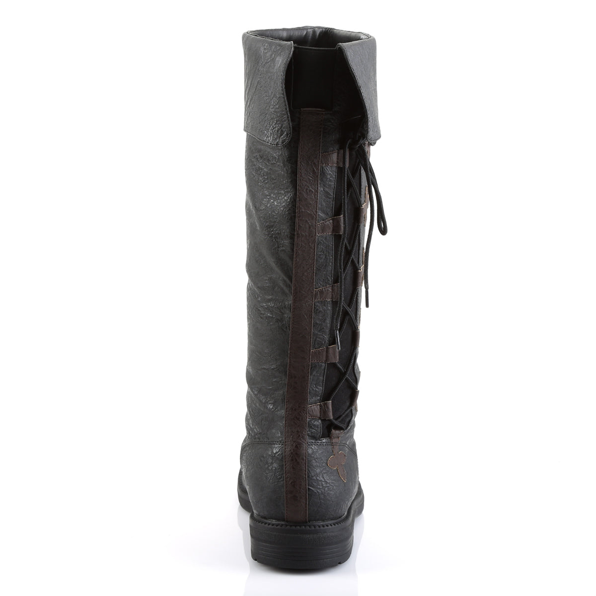 Funtasma Stivali da uomo CAPTAIN-110 BLK-Brown Distressed PU