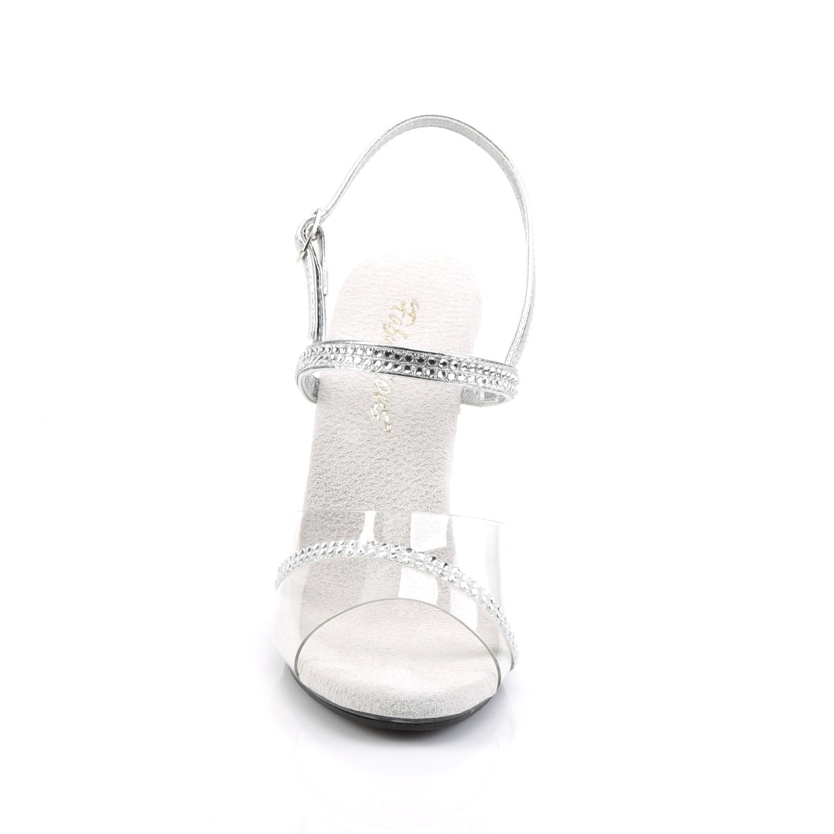 Fabulicious Sandali da donna CARESS-439 CLR-SLV Metallico PU / CLR
