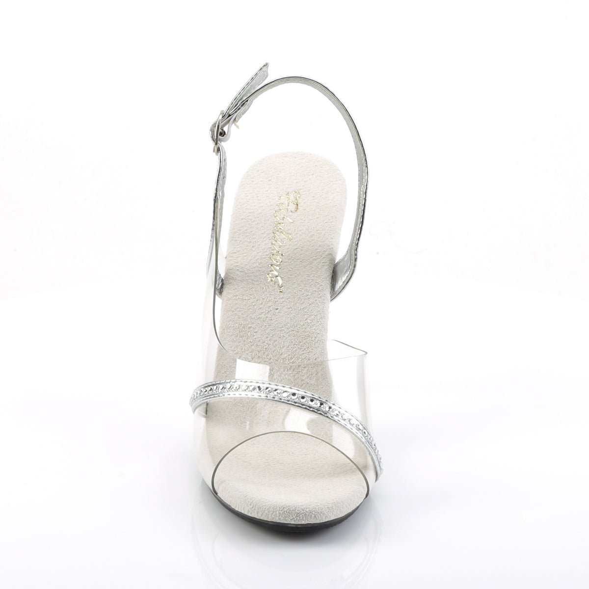 Fabulicious Sandali da donna CARESS-456 CLR-SLV Metallico PU / CLR