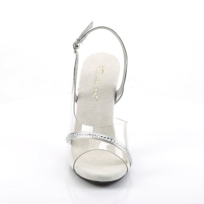 Fabulicious Sandali da donna CARESS-456 CLR-SLV Metallico PU / CLR