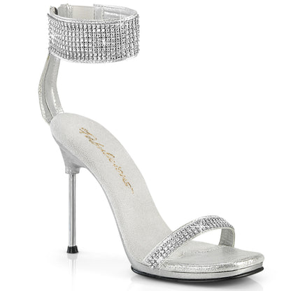 Fabulicious   CHIC-40 Slv Shimmery Fabric-RS/Slv