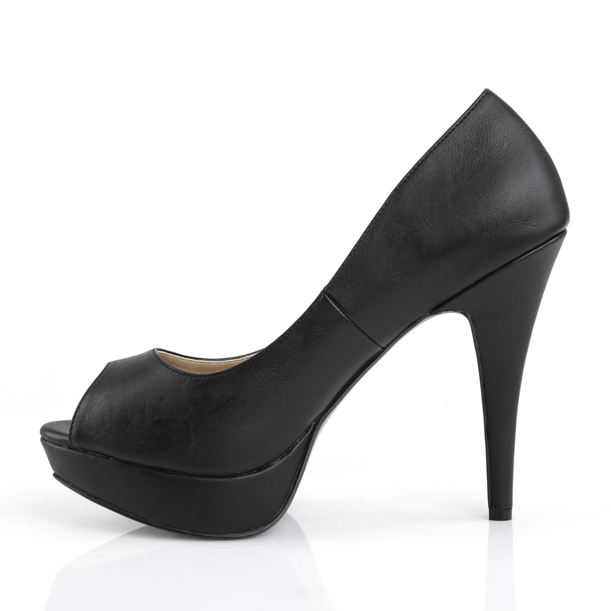 Pleaser Pink Label Pompe da donna CHLOE-01 Blk in ecopelle