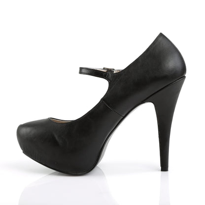 Pleaser Pink Label Pompe da donna CHLOE-02 Blk in ecopelle