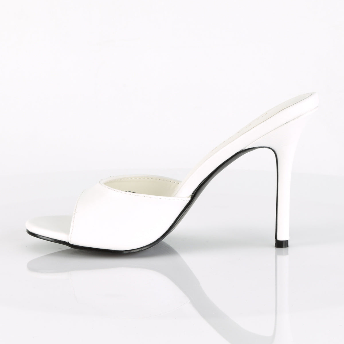 Pleaser Pompe da donna CLASSIQUE-01 Wht Kid PU