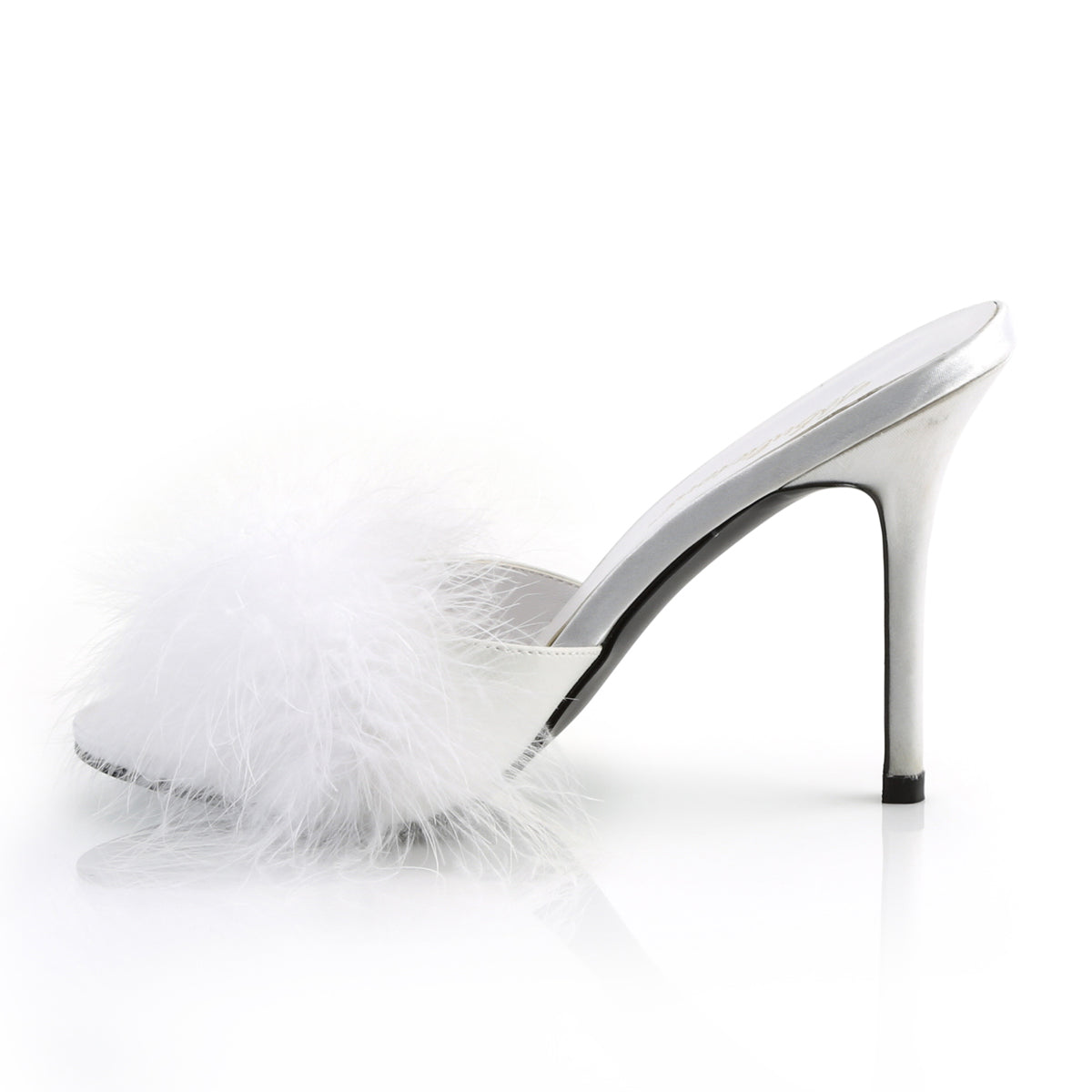 Fabulicious Sandali da donna CLASSIQUE-01F WHT PU-PELLE
