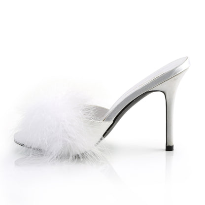 Fabulicious Sandali da donna CLASSIQUE-01F WHT PU-PELLE