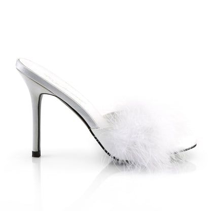 Fabulicious Sandali da donna CLASSIQUE-01F WHT PU-PELLE