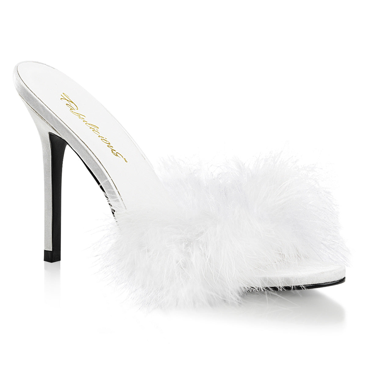 Fabulicious Sandali da donna CLASSIQUE-01F WHT PU-PELLE