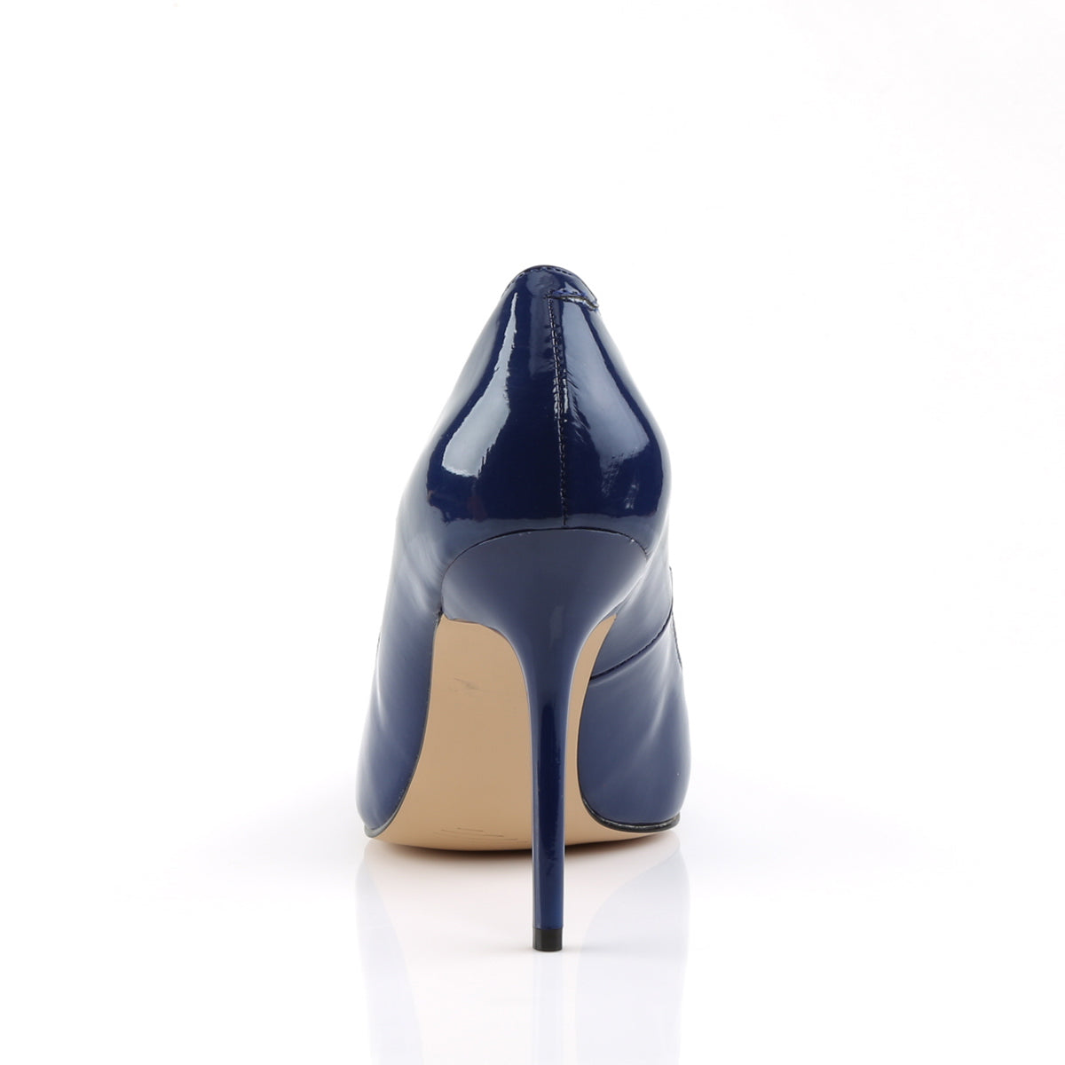 Pleaser Womens Pumps CLASSIQUE-20 Navy Blue Pat