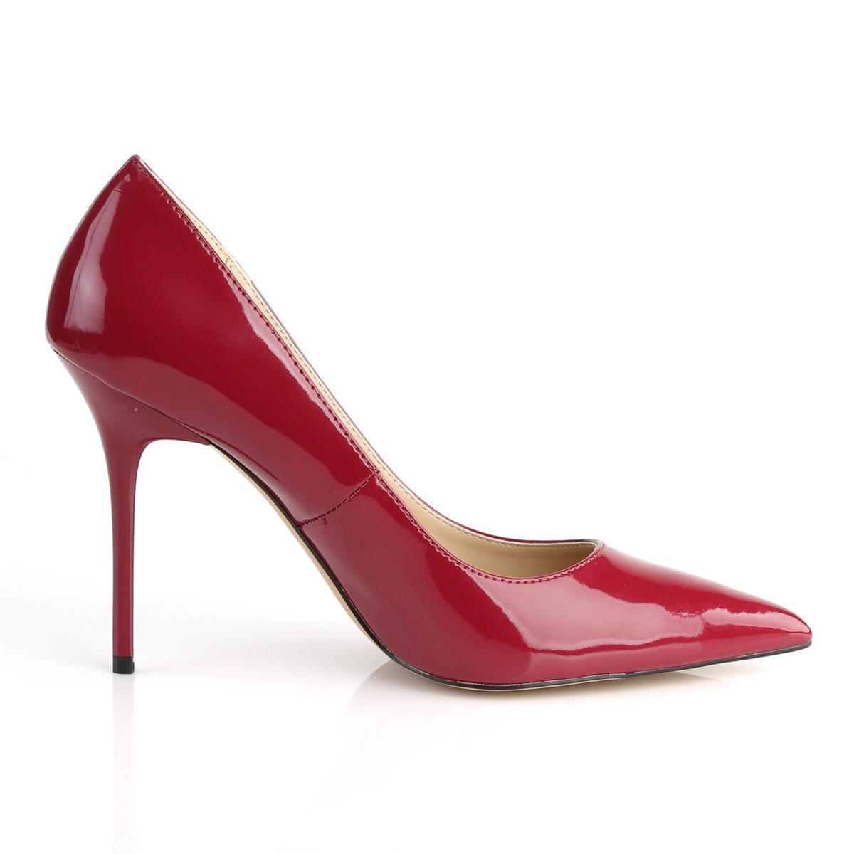 Pleaser Pompe da donna CLASSIQUE-20 Pat di lampone