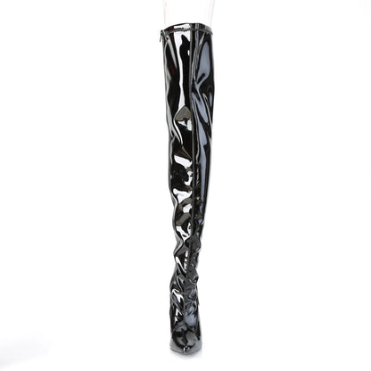 Pleaser Stivali da donna CLASSIQUE-3000 BLK STR. colpetto