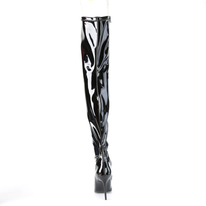 Pleaser Stivali da donna CLASSIQUE-3000 BLK STR. colpetto