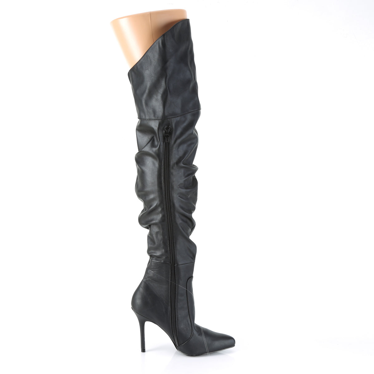 Pleaser Stivali da donna CLASSIQUE-3011 Blk in ecopelle