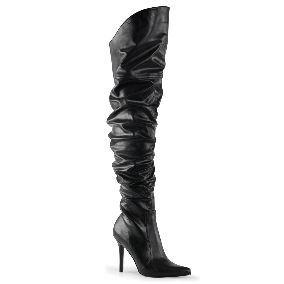 Pleaser Stivali da donna CLASSIQUE-3011 Blk in ecopelle