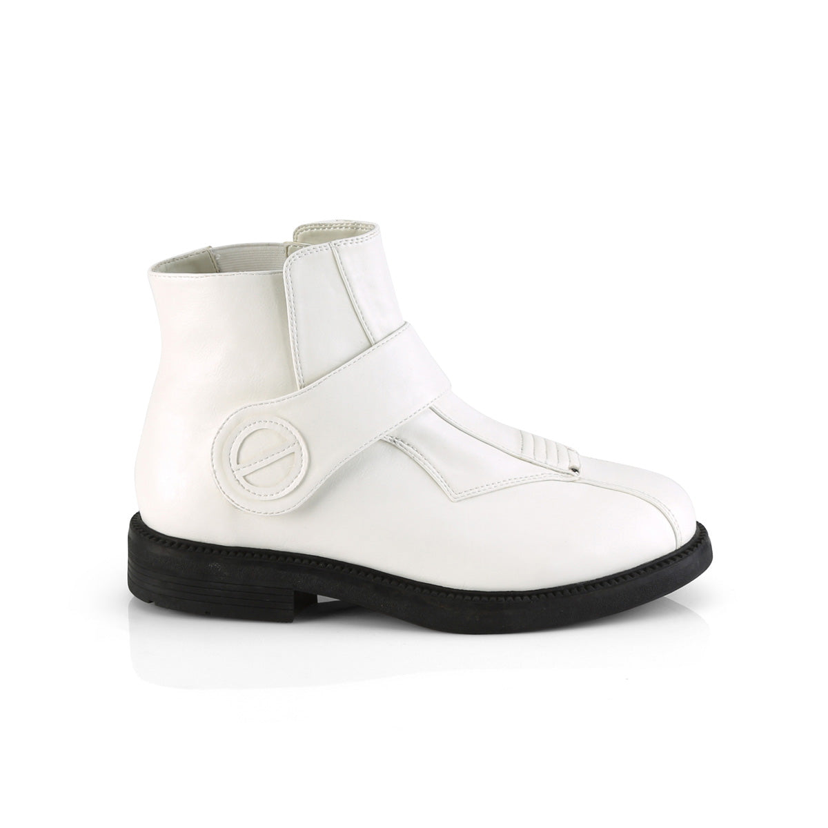 Funtasma Stivali da uomo CLONE-102 in ecopelle bianca