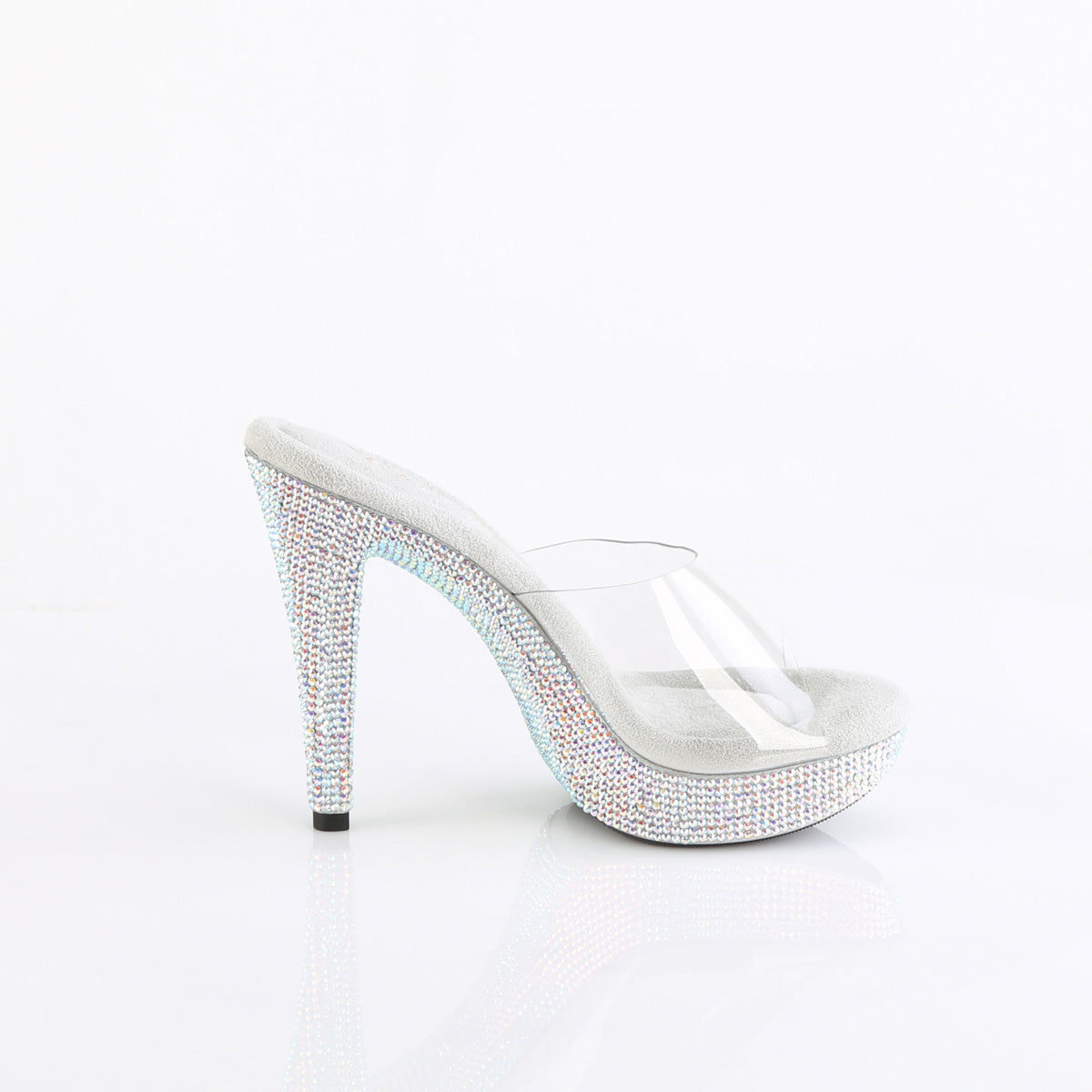 Fabulicious Womens Sandals COCKTAIL-501DM Clr/Slv Multi RS