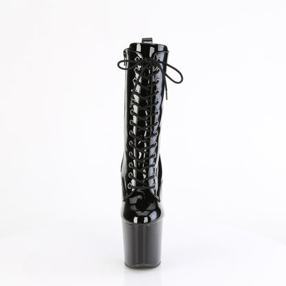 Pleaser  Ankle Boots CRAZE-1040 Blk Pat/Blk