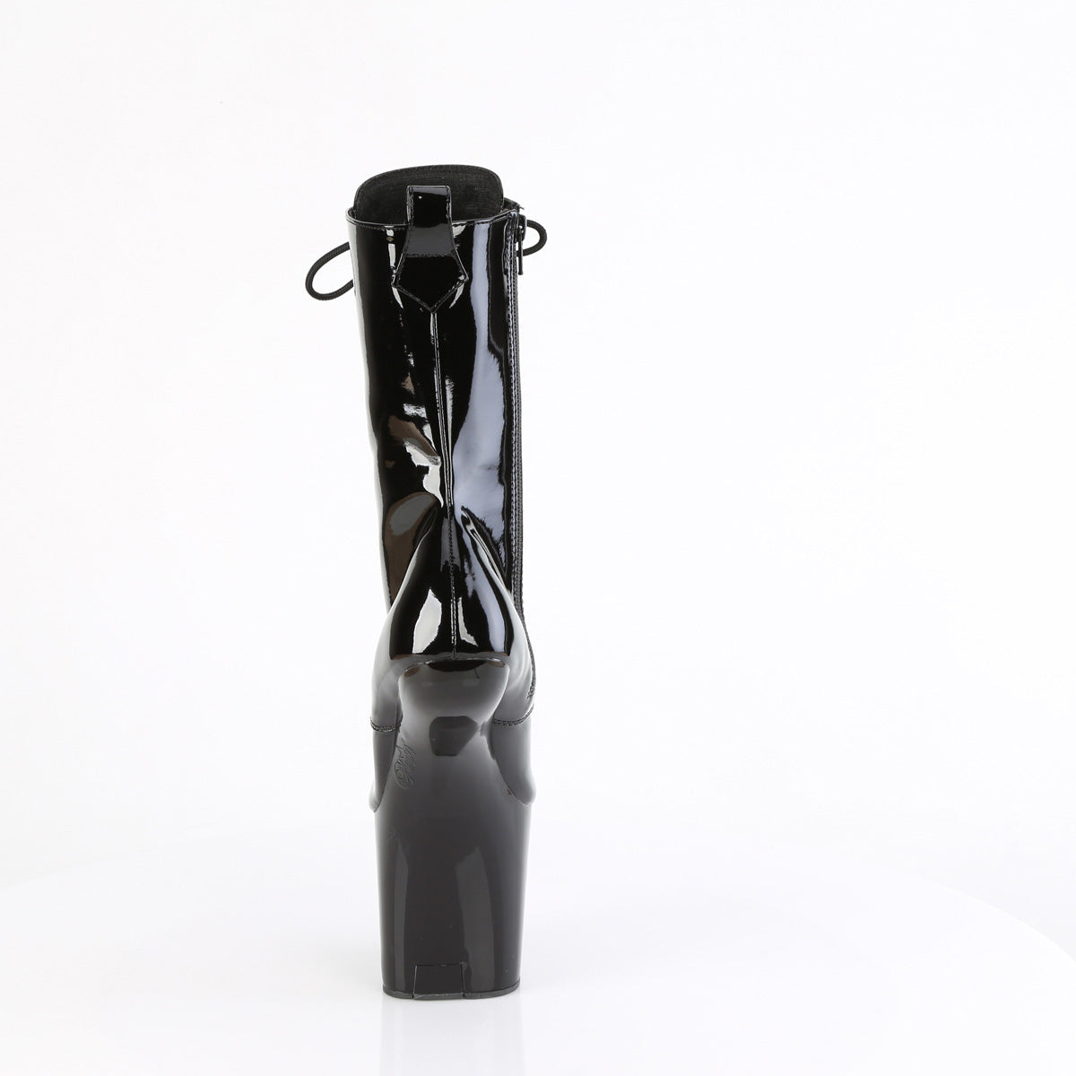 Pleaser  Ankle Boots CRAZE-1040 Blk Pat/Blk