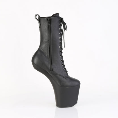 Pleaser Women's Platform Shoes CRAZE-1040 Blk Faux Leather/Blk Matte