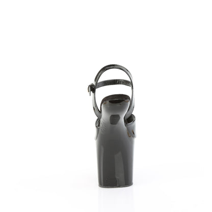 Pleaser  Sandali CRAZE-809 blk pat/blk