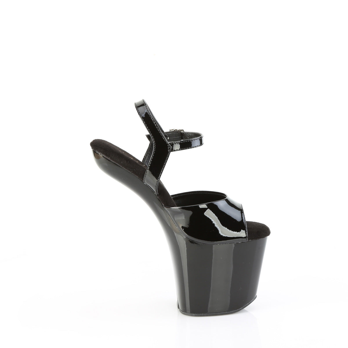 Pleaser  Sandali CRAZE-809 blk pat/blk
